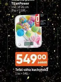 Tefal váha kuchyňská