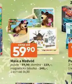 Terno Máša a medvěd magnetická tabulka nabídka