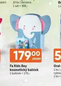 Terno Fa kids boy kosmetický balíček nabídka
