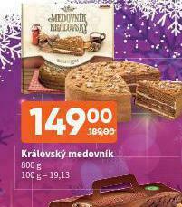 Terno Královský medovník nabídka