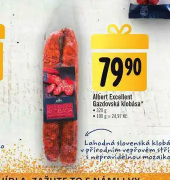 Jip Albefrt excellent gazdovská klobása nabídka