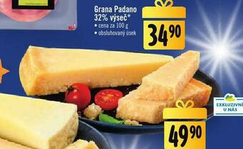 Jip Grana padano 32% výseč nabídka