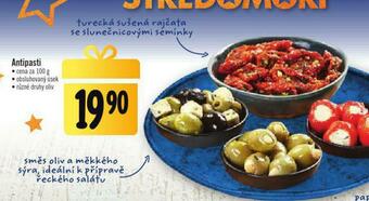 Jip Antipasti nabídka