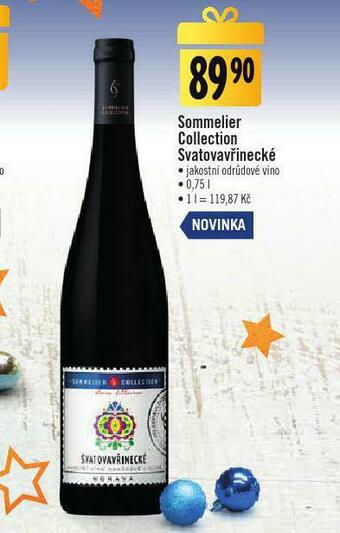 Sommelier collection svatovavřinecké