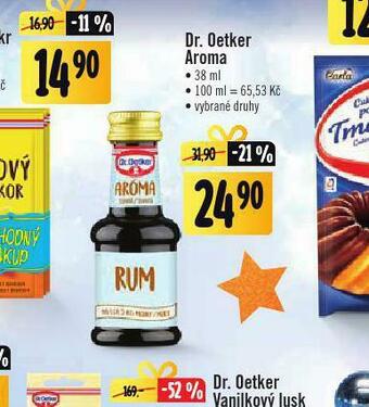 Jip Dr. oetker aroma nabídka
