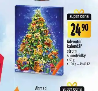 Jip Adventní kalendář strom s medvídky nabídka