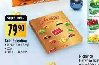 Gold selection kolekce čajů