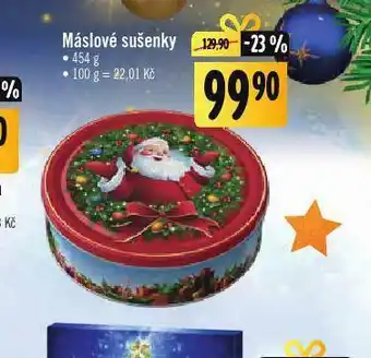 Jip Máslové sušenky nabídka