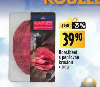 Roastbeef s pepřovou krustou