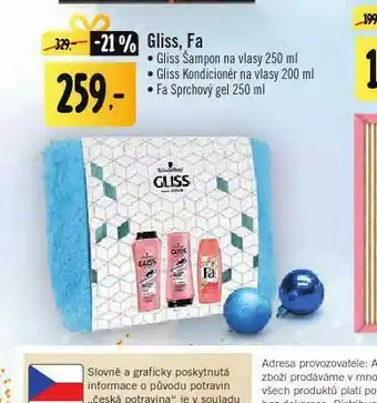 Jip Gliss, fa dárkový balíček nabídka