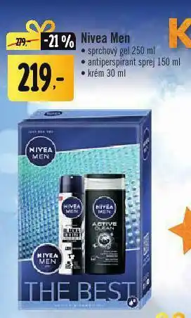 Jip Nivea men dárkový balíček nabídka