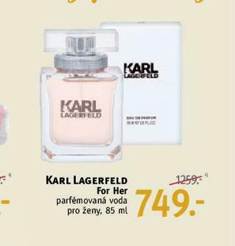 Rossmann Karl lagerfeld for her nabídka