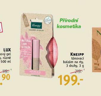 Rossmann Kneipp tónovací balzám na rty nabídka