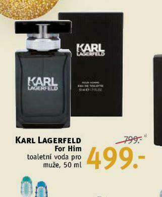Rossmann Karl lagerfeld for him nabídka