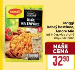 Billa MAGGI Dobrý hostinec, Amore Mio nabídka