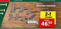Lidl Spojovací materiál nabídka