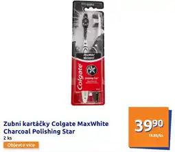 Action Zubní Kartáčky Colgate MaxWhite Charcoal nabídka