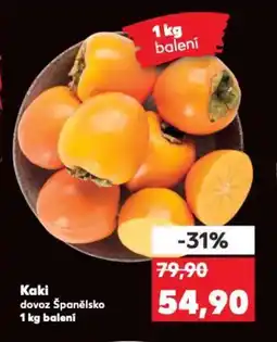 Kaufland Kaki nabídka
