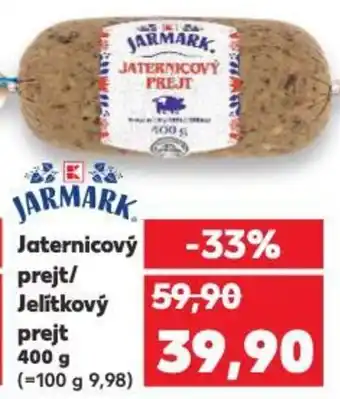 Kaufland Jaternicový prejt/ Jelitkový prejt nabídka