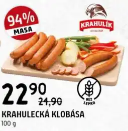 Terno Krahulecká Klobása nabídka