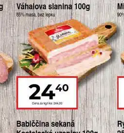 Hruška Váhalova slanina nabídka