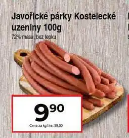 Hruška Javořické párky nabídka