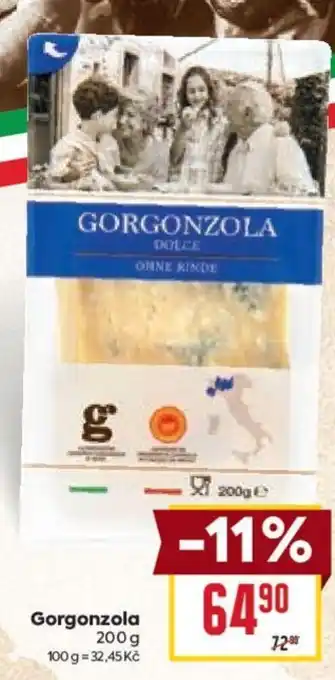 Billa GORGONZOLA nabídka