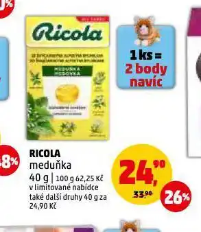 Penny Market Ricola nabídka