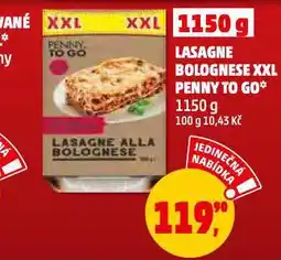 Penny Market Lasagne bolognese nabídka