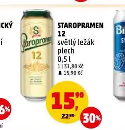Penny Market Pivo staropramen nabídka