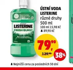 Penny Market Listerine ústní voda nabídka