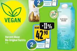 Albert Harvest moon bio original barista nabídka