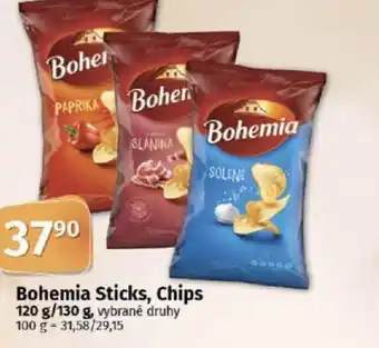 Coop BOHEMIA Sticks, Chips nabídka