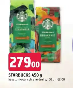 Trefa STARBUCKS nabídka