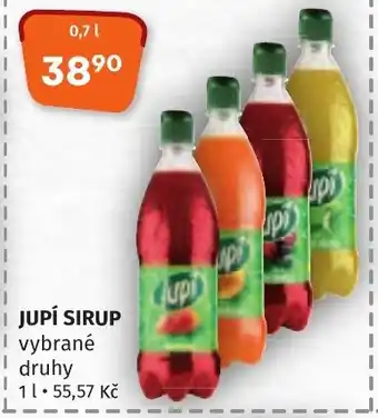 Trefa JUPÍ Sirup nabídka
