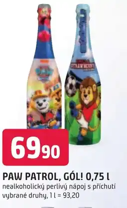 Trefa Paw Patrol, Gól! nabídka