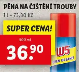 W5 Pěna na Cištění Trouby