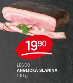 Flop LE &CO Anglická slanina nabídka
