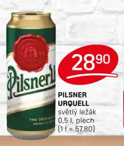 Flop PILSNER URQUELL nabídka