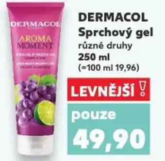 Kaufland DERMACOL Sprchový gel nabídka