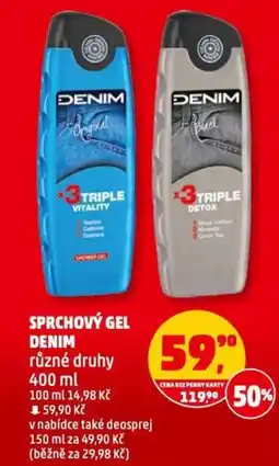 Penny Market DENIM Sprchový gel nabídka