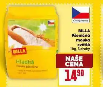 Billa Billa pšeničná mouka světlá nabídka