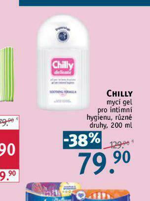 Rossmann Chilly mycí gel nabídka