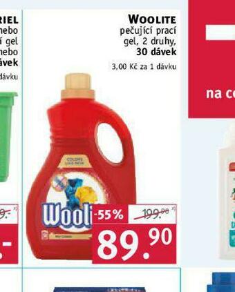 Rossmann Woolite speciální prací prostředek nabídka