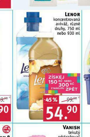 Rossmann Lenor aviváž nabídka