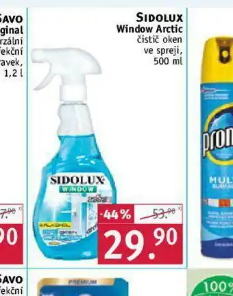 Rossmann Sidolux windows arctic nabídka