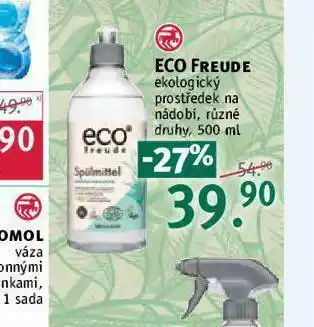 Rossmann Eco freude ekologický prostředek na nádobí nabídka