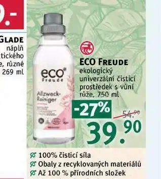 Eco freude ekologický univerzální čistící prostředek s vůní