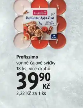dm drogerie Profissimo vonné svíčky nabídka