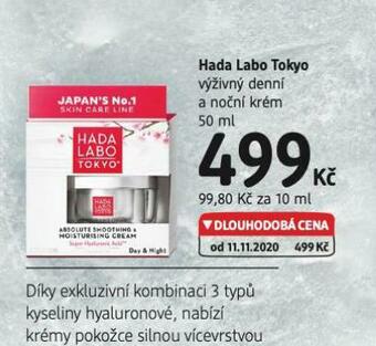 dm drogerie Hada labo tokyo krém nabídka